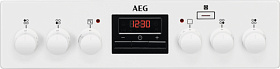 Электрическая плита с электрической духовкой AEG CCM56400BW фото 3 фото 3