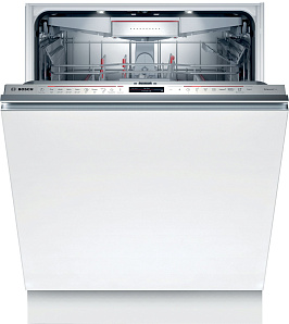 Серебристая посудомоечная машина Bosch SMV8HCX10R