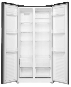 Широкий двухдверный холодильник с морозильной камерой Maunfeld MFF177NFSE фото 4 фото 4