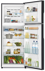 Двухкамерный холодильник  no frost Hitachi R-VG 472 PU8 GBK фото 2 фото 2