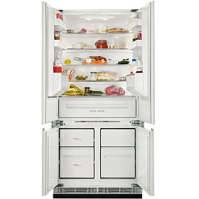 Вместительный встраиваемый холодильник Zanussi ZBB 47460 DA
