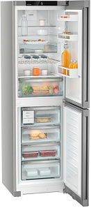 Серый холодильник Liebherr CNsfd 5724