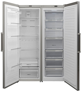 Холодильник 185 см высотой Korting KNFR 1837 X фото 4 фото 4