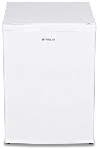 Маленький узкий холодильник Hyundai CO01002 белый фото 2 фото 2