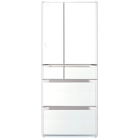 Белый холодильник HITACHI R-E 6200 U XW