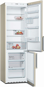 Бежевый холодильник Bosch KGE39XK2OR фото 3 фото 3