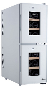 Термоэлектрический винный шкаф LIBHOF APD-12 white