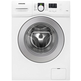 Белая стиральная машина Samsung WF 60F1R1F2W