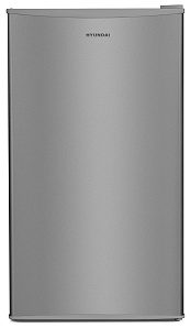 Маленький холодильник без морозильной камера Hyundai CO1003 серебристый