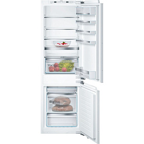 Холодильник со стеклянной дверью Bosch KIN86HD20R Home Connect