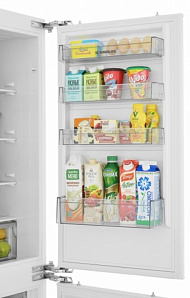 Двухкамерный холодильник шириной 54 см Scandilux CSBI256M фото 4 фото 4