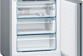 Серый холодильник Bosch KGN49XLEA фото 3 фото 3