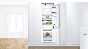 Встраиваемый двухкамерный холодильник Bosch KIS86HDD0 фото 2 фото 2