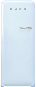 Холодильник голубого цвета в ретро стиле Smeg FAB28LPB5