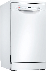 Узкая отдельностоящая посудомоечная машина 45 см Bosch SRS2IKW1BR