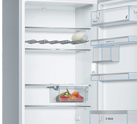 Серый холодильник Bosch KGE39AL33R фото 3 фото 3