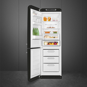 Чёрный холодильник Smeg FAB32LBL5 фото 2 фото 2