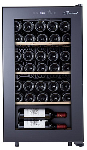 Узкий винный шкаф LIBHOF GM-34 black фото 3 фото 3
