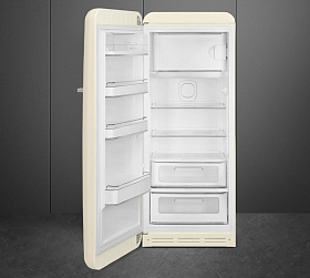 Мини холодильник в стиле ретро Smeg FAB28LCR5 фото 2 фото 2