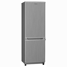 Серебристый холодильник Shivaki SHRF-152DS
