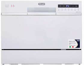 Компактная посудомоечная машина на 6 комплектов DeLonghi DDW07T Onics