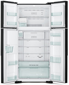 Холодильник с ледогенератором Hitachi R-W 662 PU7X GBE фото 3 фото 3
