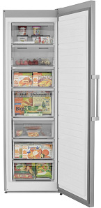 Однокамерный холодильник с No Frost Scandilux FN 711 E12 X фото 4 фото 4