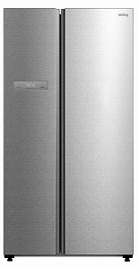 Отдельностоящий двухдверный холодильник Korting KNFS 95780 X