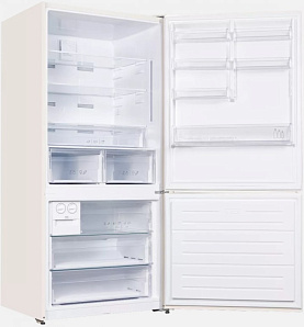 Широкий бежевый холодильник Kuppersberg NRV 1867 BE фото 4 фото 4