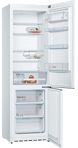 Белый холодильник Bosch KGE39XW21R фото 2 фото 2