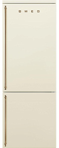 Бежевый холодильник Smeg FA8005RPO5