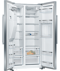 Серый холодильник Bosch KAG93AI30R фото 2 фото 2