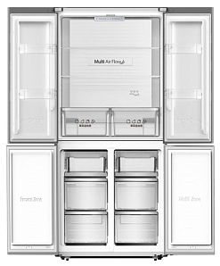 Серый холодильник Hisense RQ-515N4AD1 фото 2 фото 2