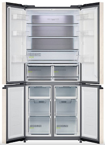 Трёхкамерный холодильник Midea MDRF644FGF34B фото 2 фото 2