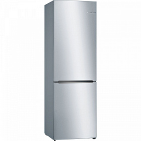Серебристый холодильник Bosch KGV36XL2AR