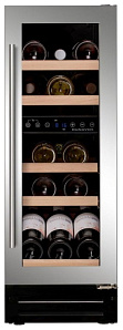 Винный холодильник 30 см Dunavox DX-17.58 SDSK/DP
