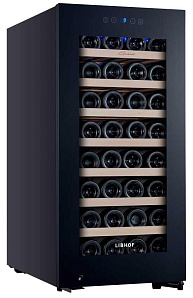 Узкий винный шкаф LIBHOF GP-38 black фото 3 фото 3