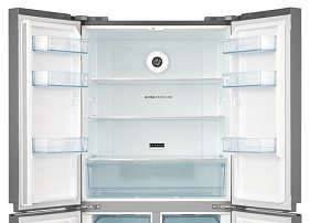 Серебристый холодильник Korting KNFM 81787 X фото 4 фото 4