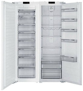 Встраиваемый двухдверный холодильник Jacky`s JLF BW 1770