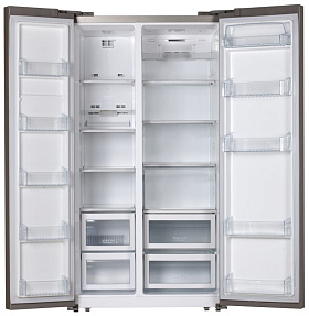 Холодильник 175 см высотой Ascoli ACDS 601 W silver