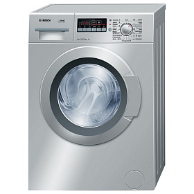 Серебристая стиральная машина Bosch WLG 2426 S OE