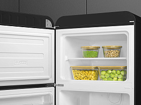 Чёрный холодильник Smeg FAB30LBL5 фото 4 фото 4