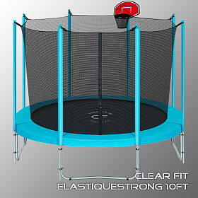 Каркасный батут 3,05 м с сеткой Clear Fit ElastiqueStrong 10ft фото 2 фото 2