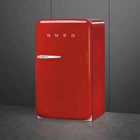 Ретро красный холодильник Smeg FAB10RRD5 фото 4 фото 4