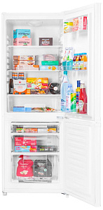 Малогабаритный холодильник с морозильной камерой Maunfeld MFF150W