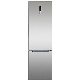 Серебристый холодильник Kuppersberg KRD 20160 X