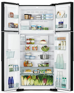 Бежевый двухкамерный холодильник  Hitachi R-W 662 PU7X GBE фото 2 фото 2