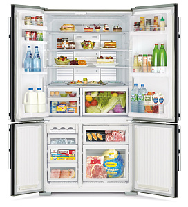 Холодильник  с зоной свежести Mitsubishi Electric MR-LR78G-ST-R фото 4 фото 4