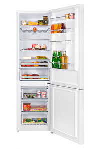Тихий холодильник с no frost Maunfeld MFF200NFW