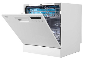 Компактная посудомоечная машина под раковину Korting KDFM 25358 W фото 4 фото 4